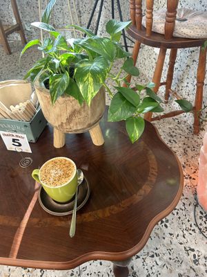 lovely ambience   at Health Nuts Shop & Cafe in Sydney