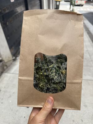 Kale chips ** must try   at Health Nuts Shop & Cafe in Sydney