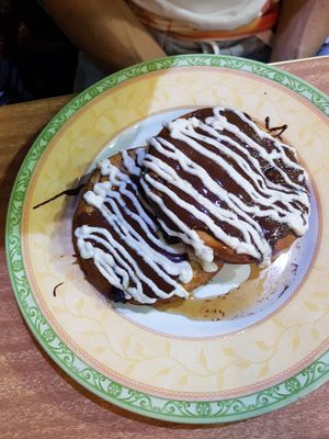 Pancakes at Health Nuts Shop & Cafe in Sydney