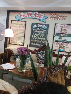 Menu at Health Nuts Shop & Cafe in Sydney