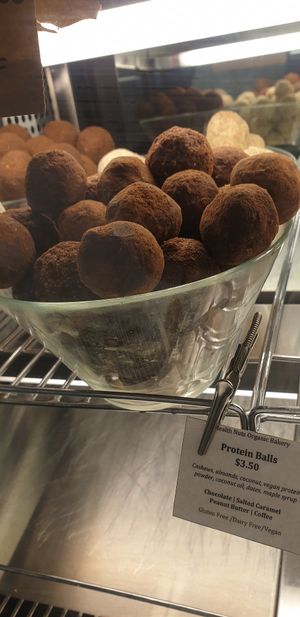 Protein ball at Health Nuts Shop & Cafe in Sydney