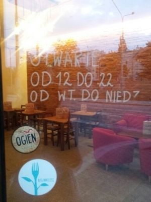 open at Ogien in Wroclaw