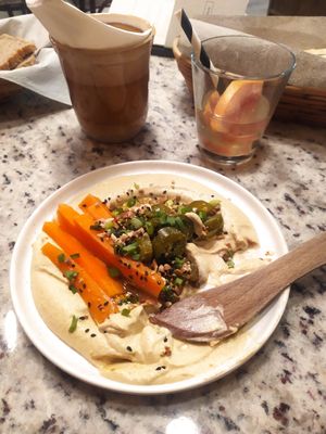 Jalapeño hummus at W Kontakcie in Wroclaw