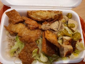 $3.10 economy mee hoon ~ World Vegan Day 🌱 at Ci Yuan Vegetarian Food in Northeast Singapore