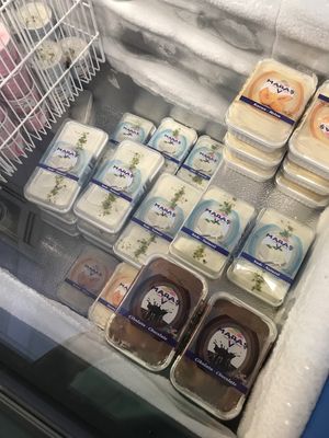 Vegan desserts  at Cigköftem in Deventer