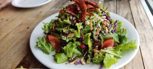 Home salad at Tandana in Quito