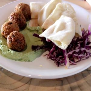 Falafel at Tandana in Quito