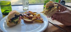 Mushroom sandwich at Tandana in Quito