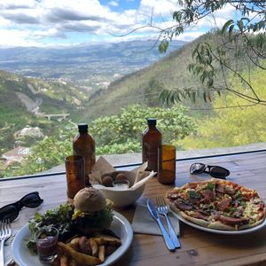 Beautiful view with good food! at Tandana in Quito
