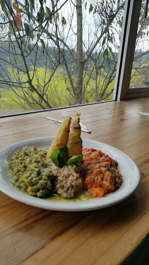 Risotto Tricolor at Tandana in Quito