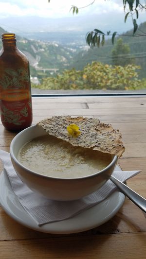 Quinoa Soup at Tandana in Quito