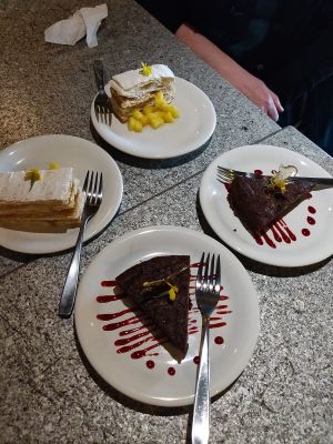 The best cake ever at Tandana in Quito