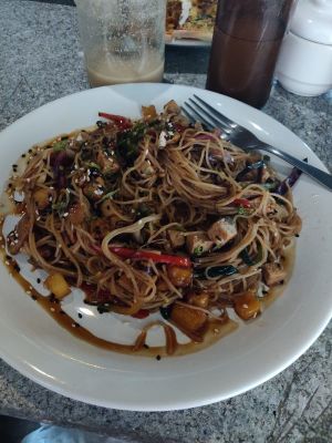 Such a tasty Thai bowl at Tandana in Quito