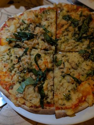 Best pizza ever! at Tandana in Quito