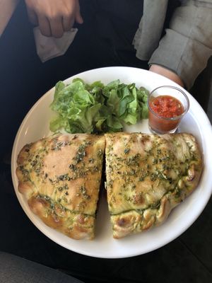 Calzone  at Tandana in Quito