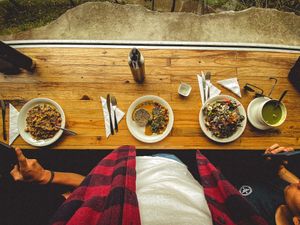 Different dishes at Tandana in Quito