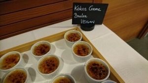 Cocos Creme brulet  at Wohlfuhlhotel Goiserer Muhle in Bad Goisern