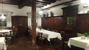 Inside restaurant  at Wohlfuhlhotel Goiserer Muhle in Bad Goisern