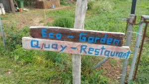 Most of the fresh organic food comes from their own ecological garden.  at Restaurant Quay in Mallorca