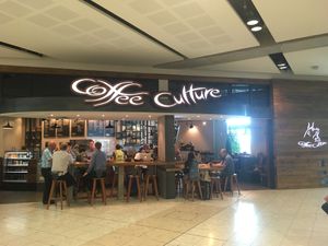 Christchurch Airport at Coffee Culture in Christchurch