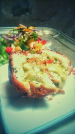 arancini at bARACA in Kampot