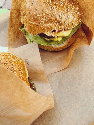 Burgers  at Sara Green in Bucharest