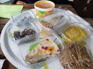 Our lunch  at Sara Green in Bucharest