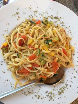 Pasta with vegetables  at Bosek's Salt & Sugar in Wagrain