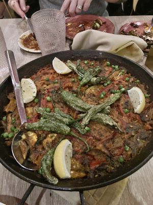 Paella  at Firefly Tapas Kitchen & Bar in Las Vegas
