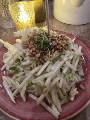 Apple manchego salad  at Firefly Tapas Kitchen & Bar in Las Vegas