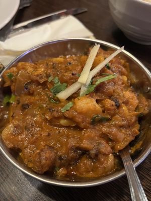 Aloo gobi   at Sanskruti Restaurant in Liverpool