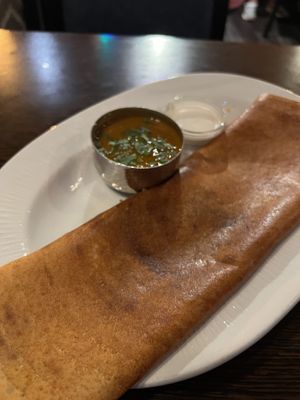 Masala dosa   at Sanskruti Restaurant in Liverpool