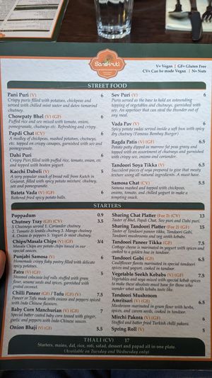  at Sanskruti Restaurant in Liverpool