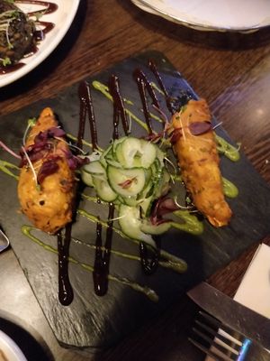 Tandoori soya tikka at Sanskruti Restaurant in Liverpool
