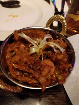 Mushroom masala (my favourite!) at Sanskruti Restaurant in Liverpool