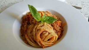 the best bolongese with homemade pasta ❤ at Incruenti in Prague