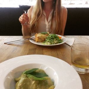 Vergleich der Portionsgrößen: Ravioli  at Incruenti in Prague