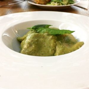 Sehr leckere Ravioli, aber leider eine recht kleine Portion. at Incruenti in Prague