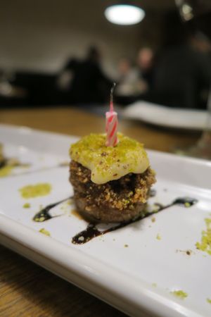 baked figs at Incruenti in Prague