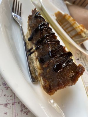 Raw snickers cake.  at Balde Food & Bar in Biograd Na Moru