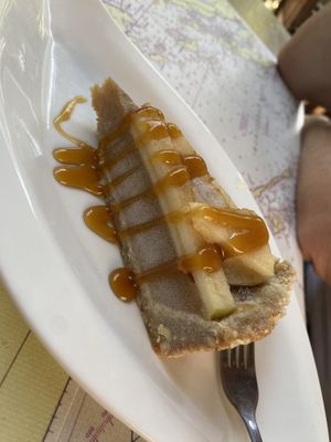 Raw apple pie cake - so refreshing!  at Balde Food & Bar in Biograd Na Moru