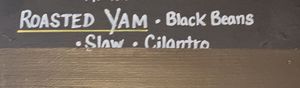 Yam or Setain at The Mad Taco in Waitsfield