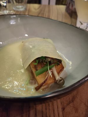 Middel dish 2 at BROEI in Utrecht