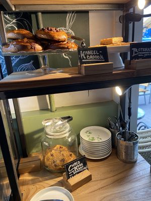 Pastries  at BROEI in Utrecht