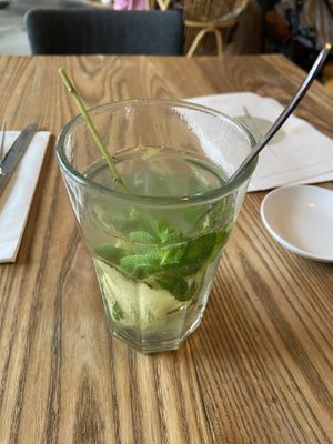 Fresh mint and ginger tea: nice  at BROEI in Utrecht