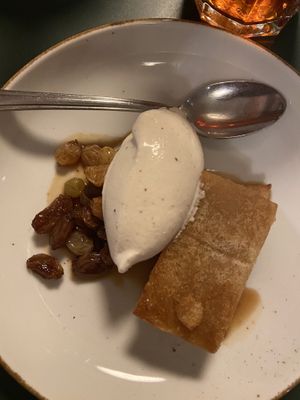 Dessert with Boeren Jongens  #Veganuary at BROEI in Utrecht