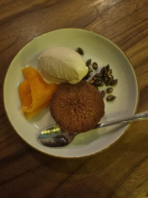 Dessert at BROEI in Utrecht