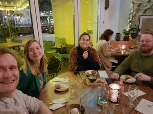 Friends at BROEI in Utrecht