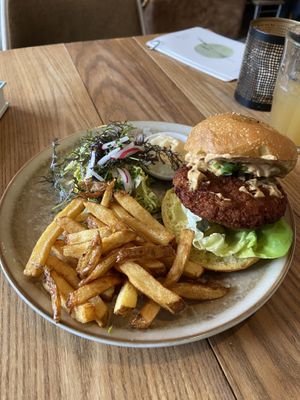 Broei burger: very good with moist and tender patty.  at BROEI in Utrecht