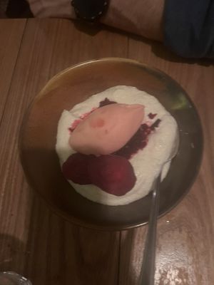 Dessert  at BROEI in Utrecht